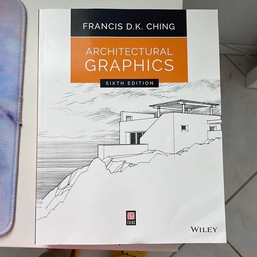 Architectural graphics textbook sixth edition for construction majors NEW